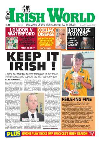 Irish World issue 9th July 2011