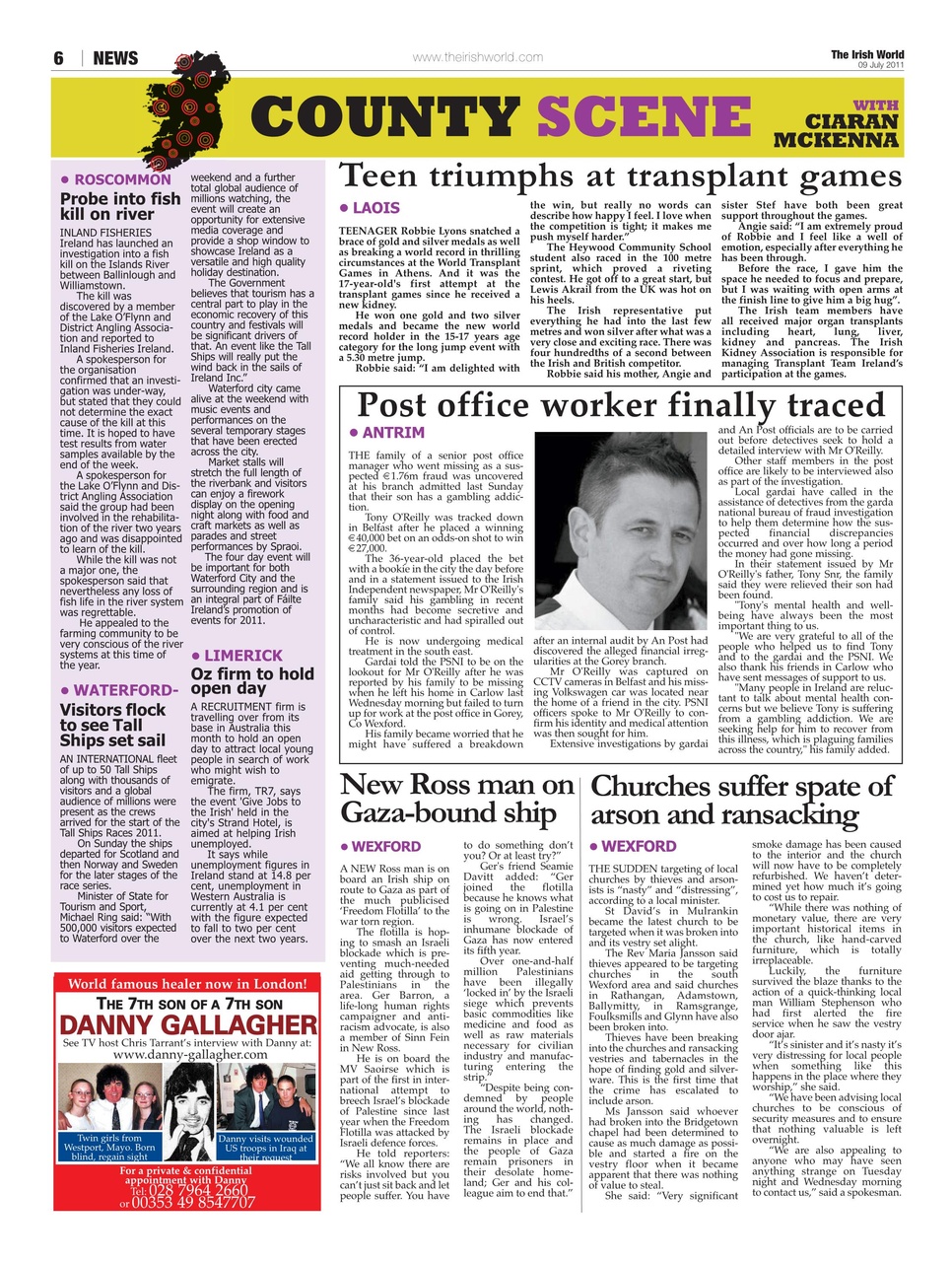 Irish World Preview Pages