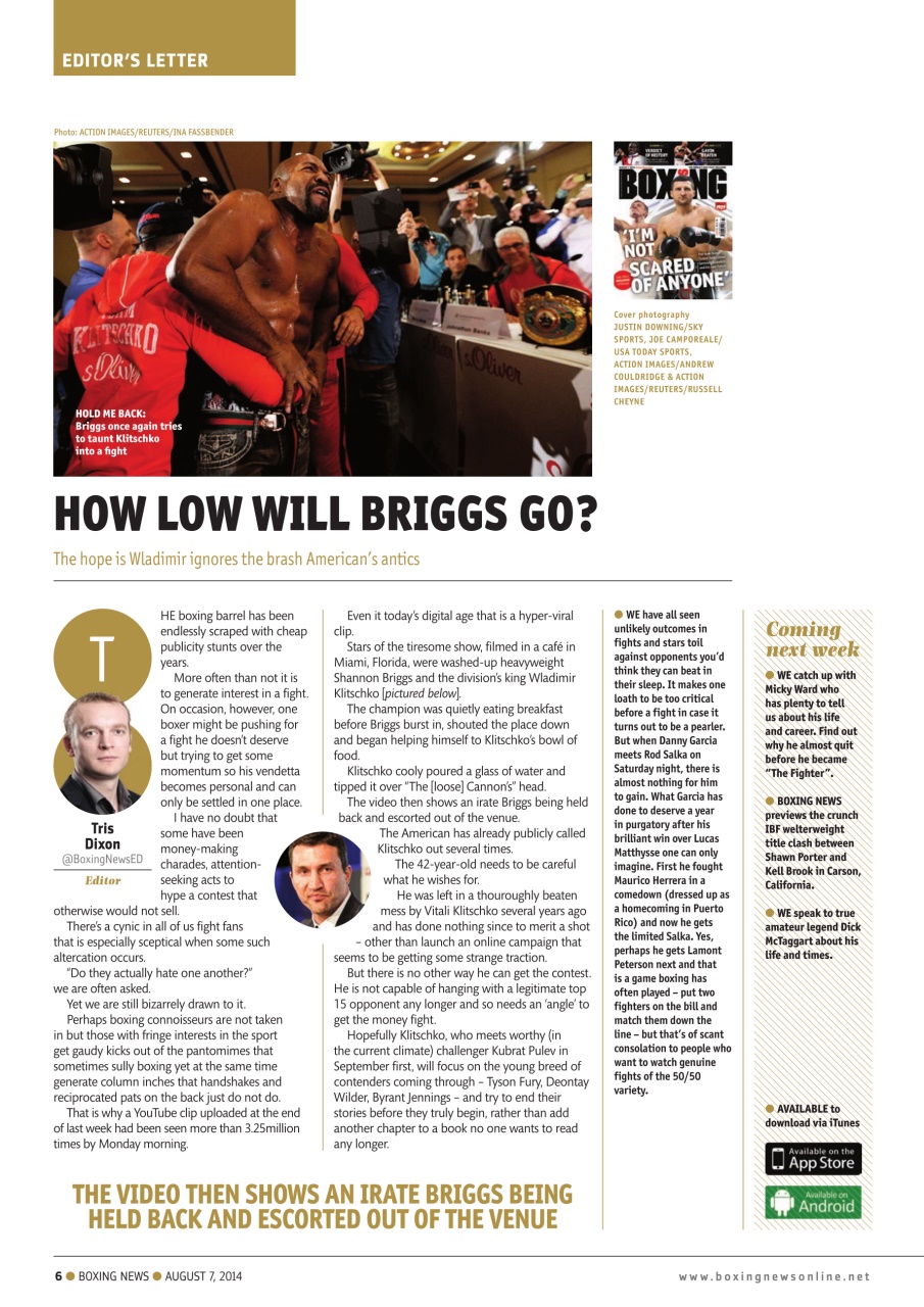 Boxing News Preview Pages