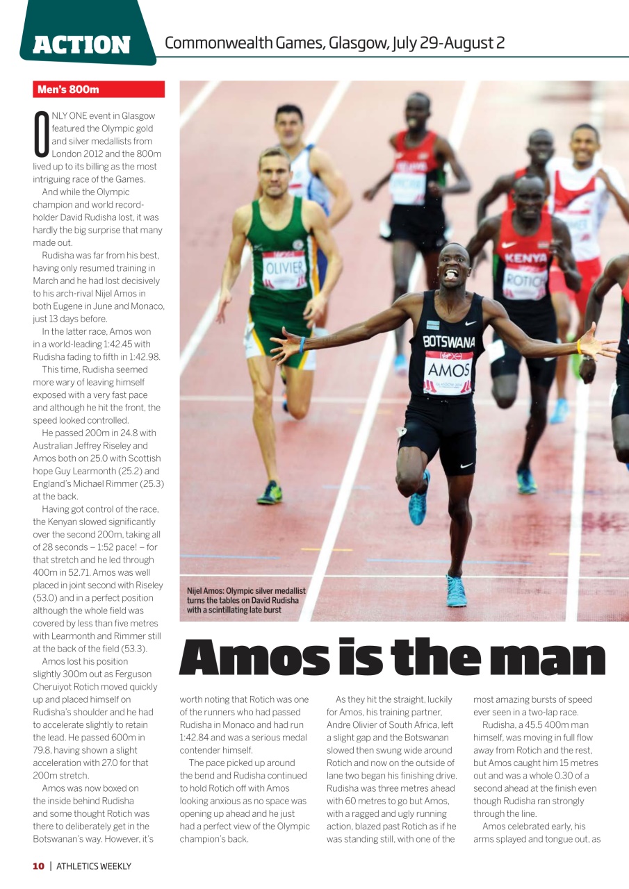 AW – Athletics Weekly Magazine Preview Pages
