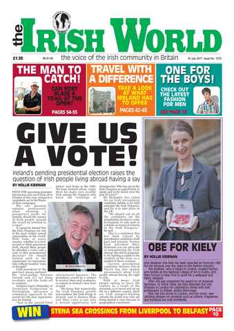 Irish World issue 16th July 2011
