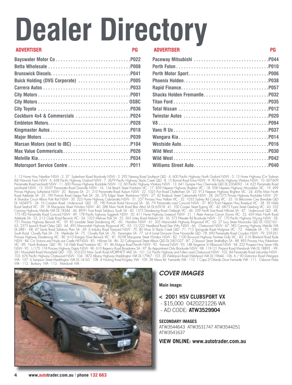 AutoTrader Preview Pages