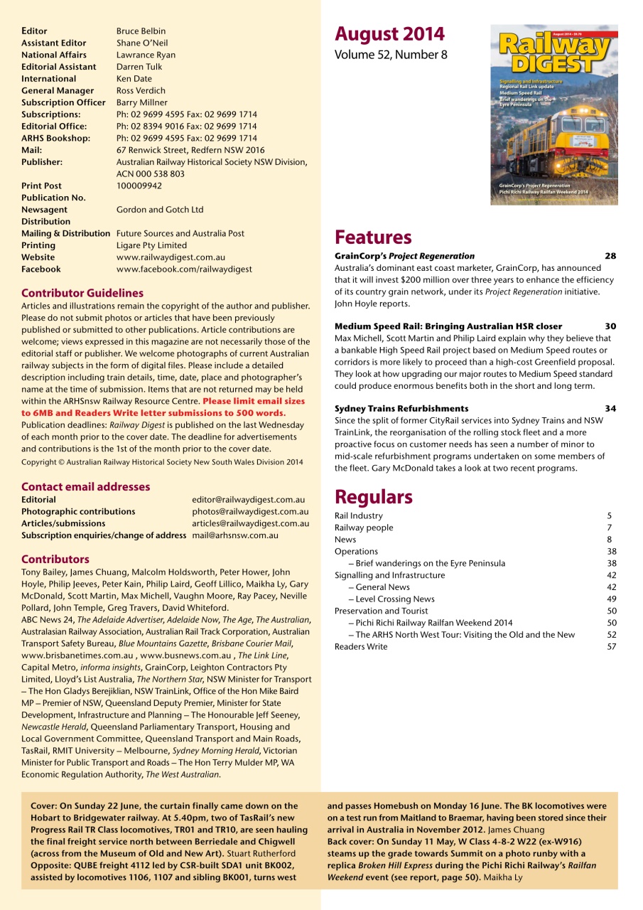 Railway Digest Preview Pages