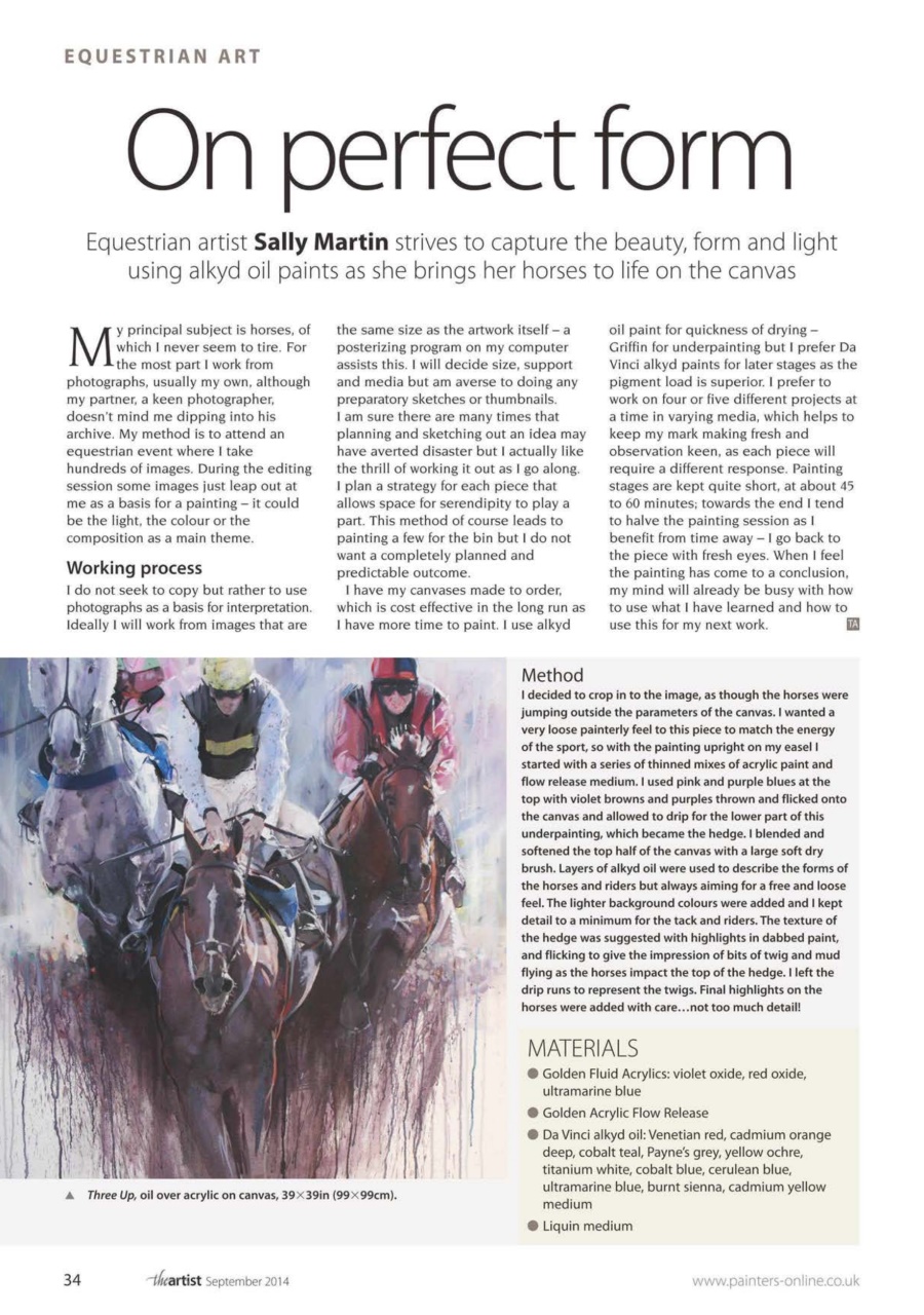 The Artist Preview Pages