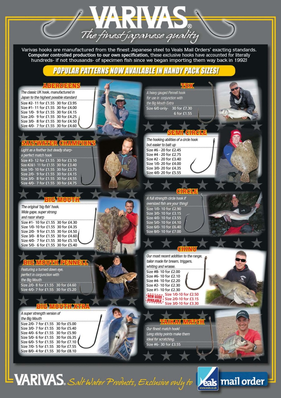 Sea Fishing Magazine Preview Pages
