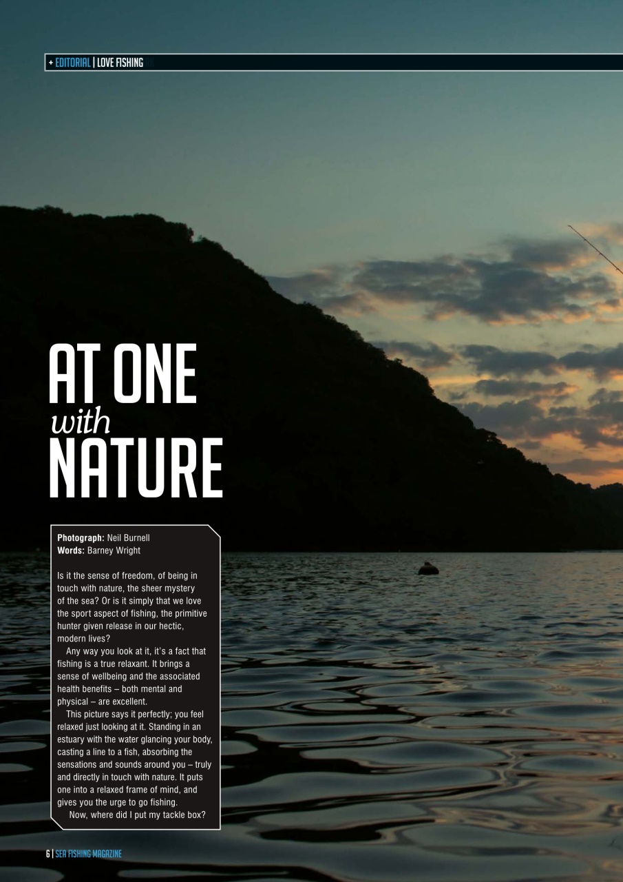 Sea Fishing Magazine Preview Pages