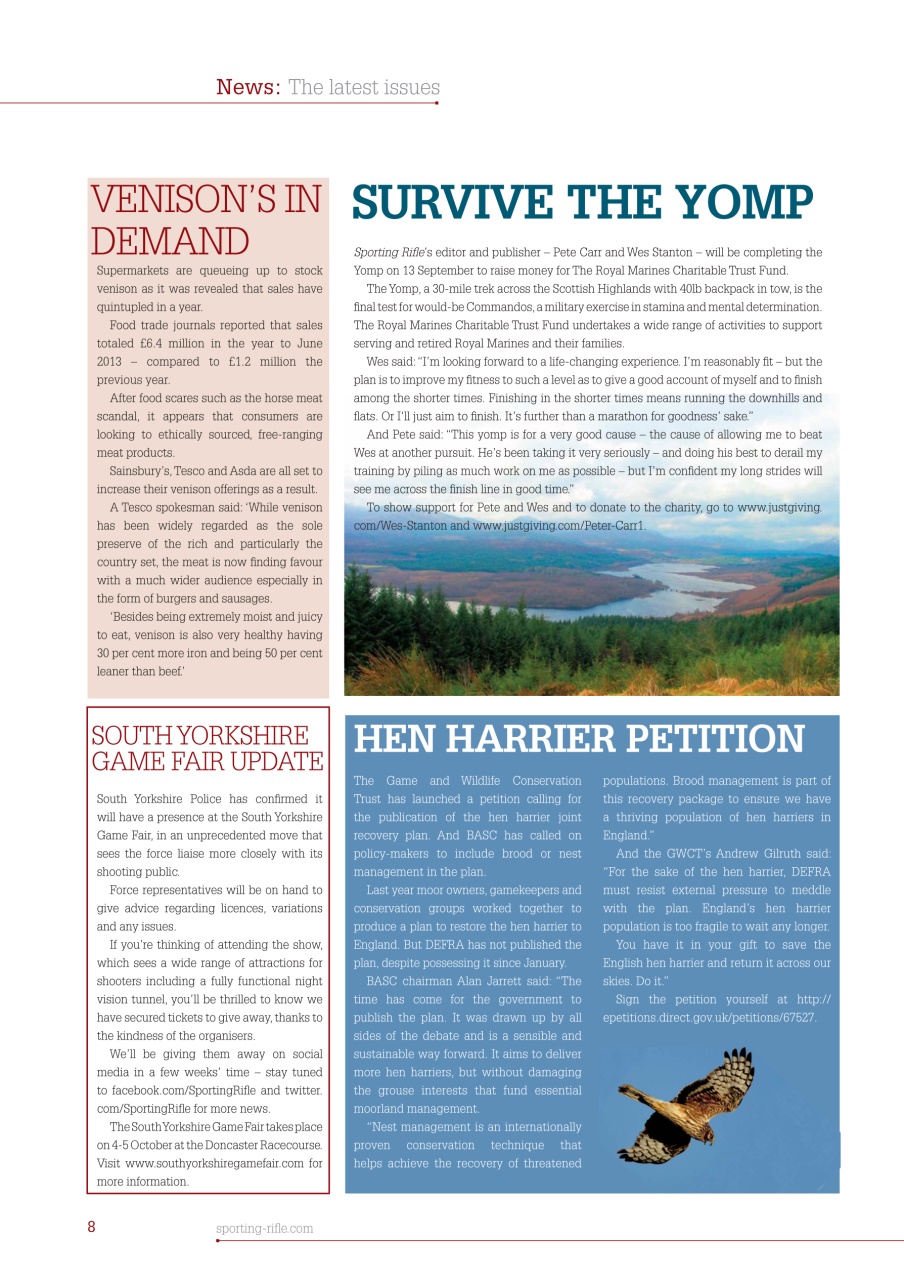 Sporting Rifle Preview Pages