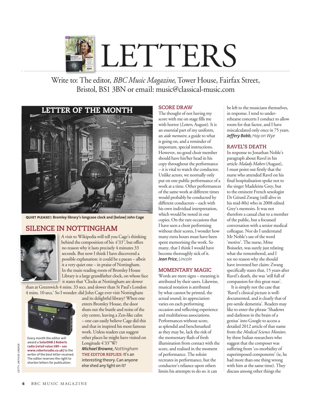 BBC Music Magazine Preview Pages