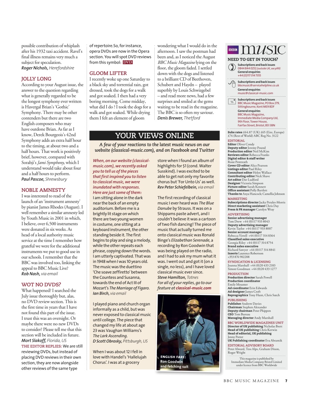 BBC Music Magazine Preview Pages