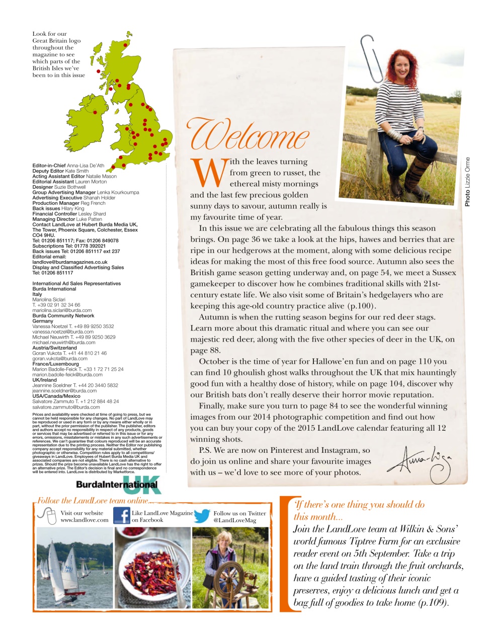 LandLove Magazine Preview Pages