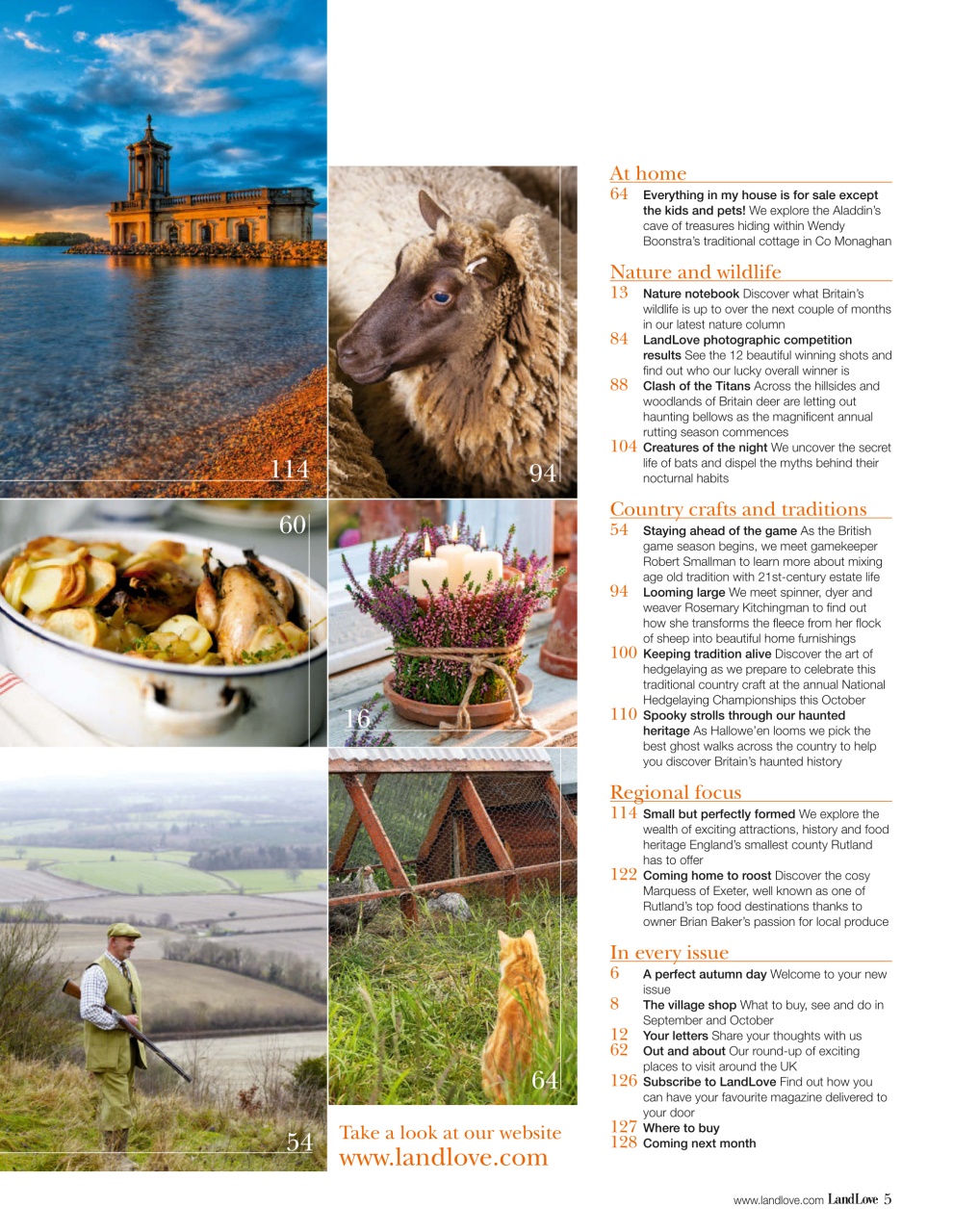 LandLove Magazine Preview Pages