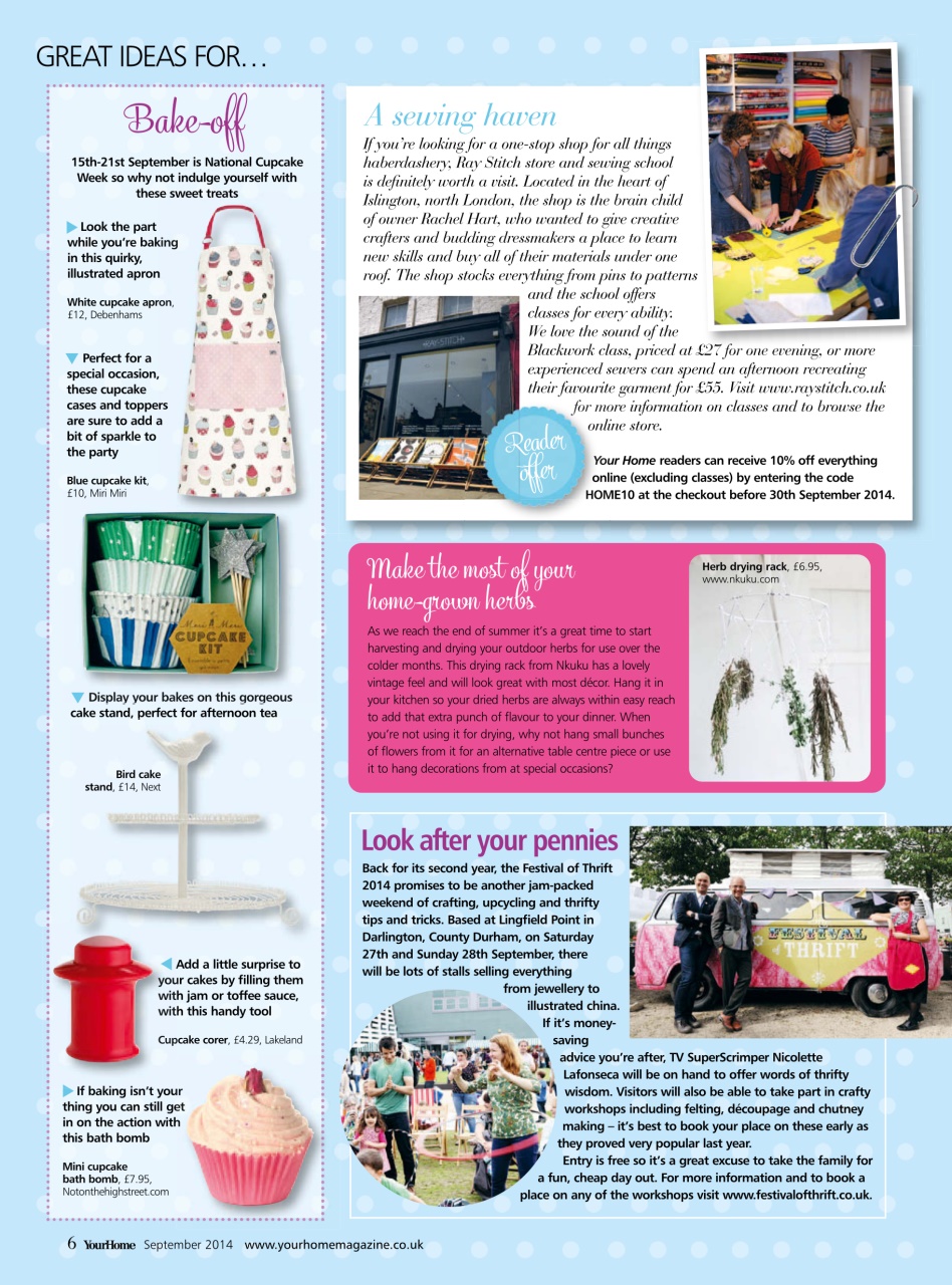 Your Home Magazine Preview Pages