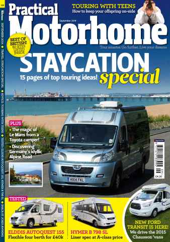 Practical Motorhome issue Sept 2014