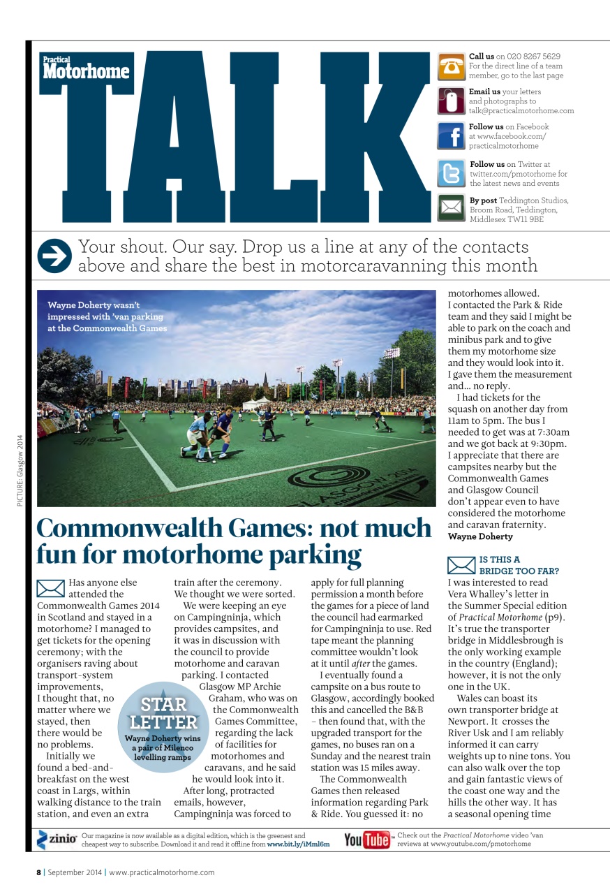 Practical Motorhome Preview Pages