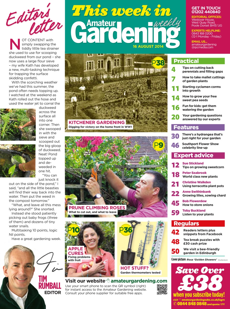 Amateur Gardening Preview Pages