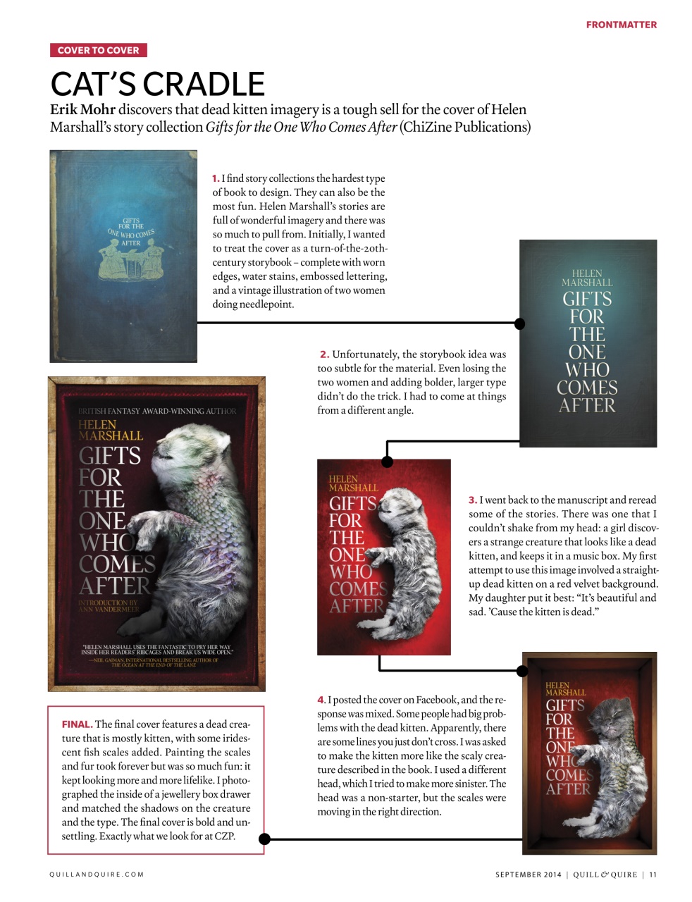 Quill & Quire Preview Pages