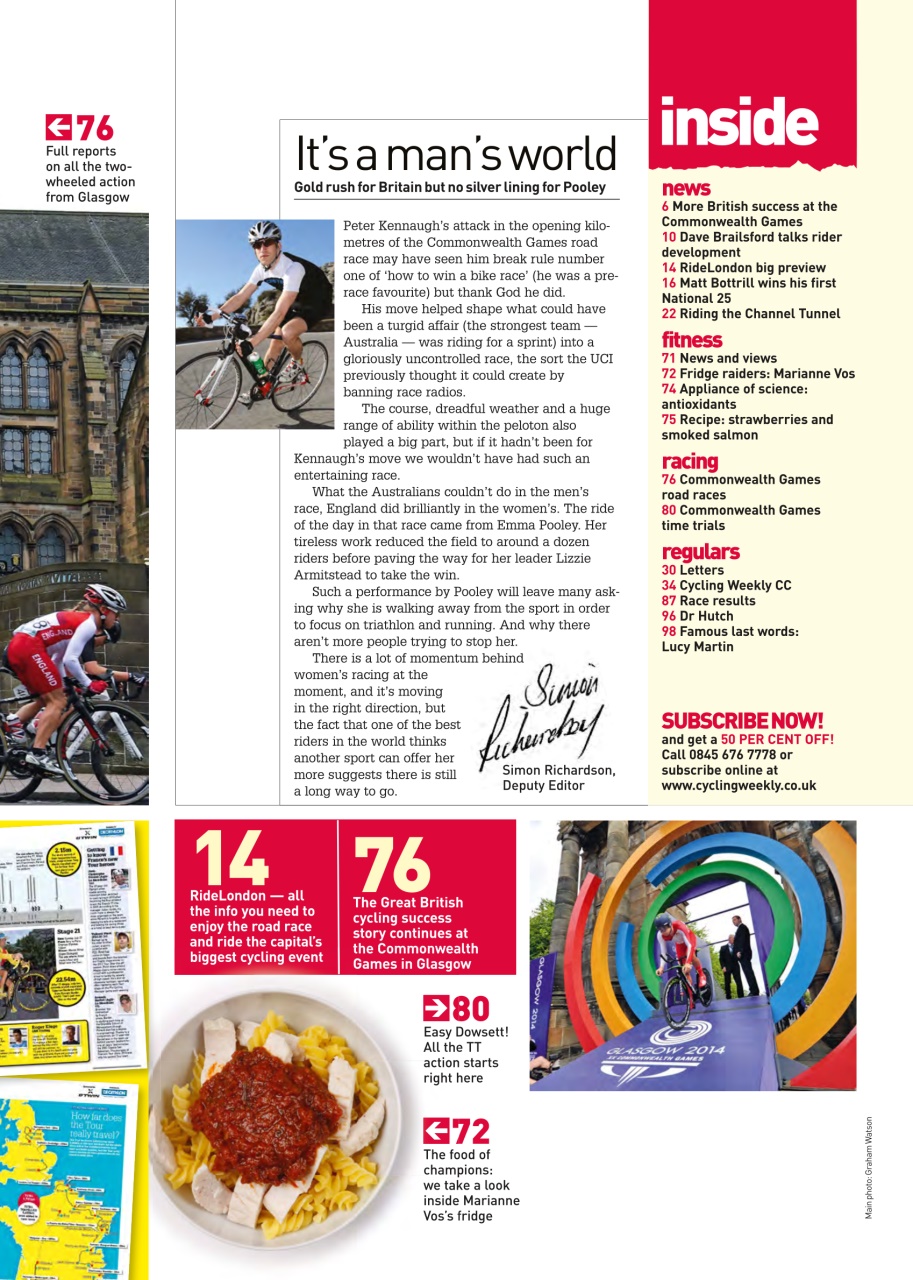 Cycling Weekly Preview Pages