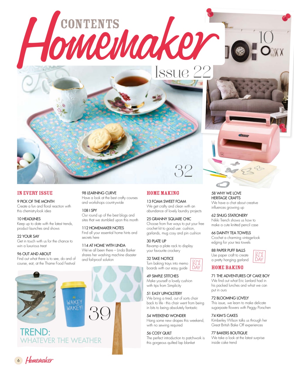 Homemaker Preview Pages