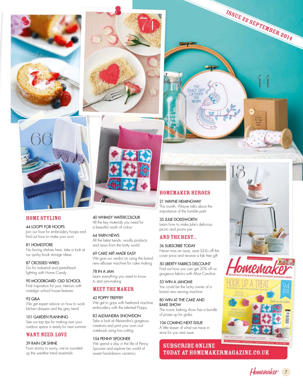 Homemaker Preview Pages