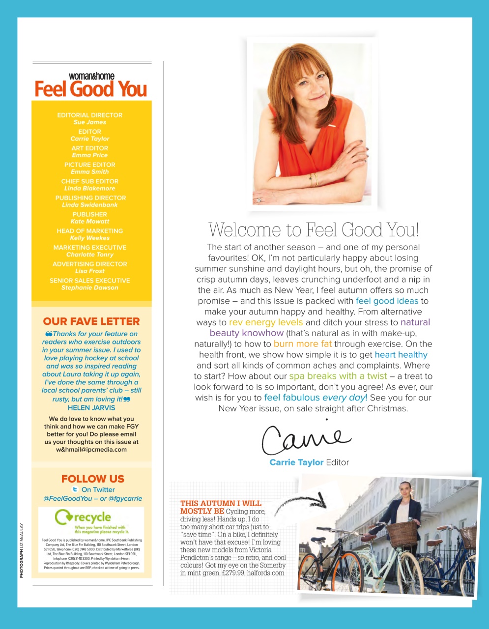 Woman&Home Feel Good You Preview Pages