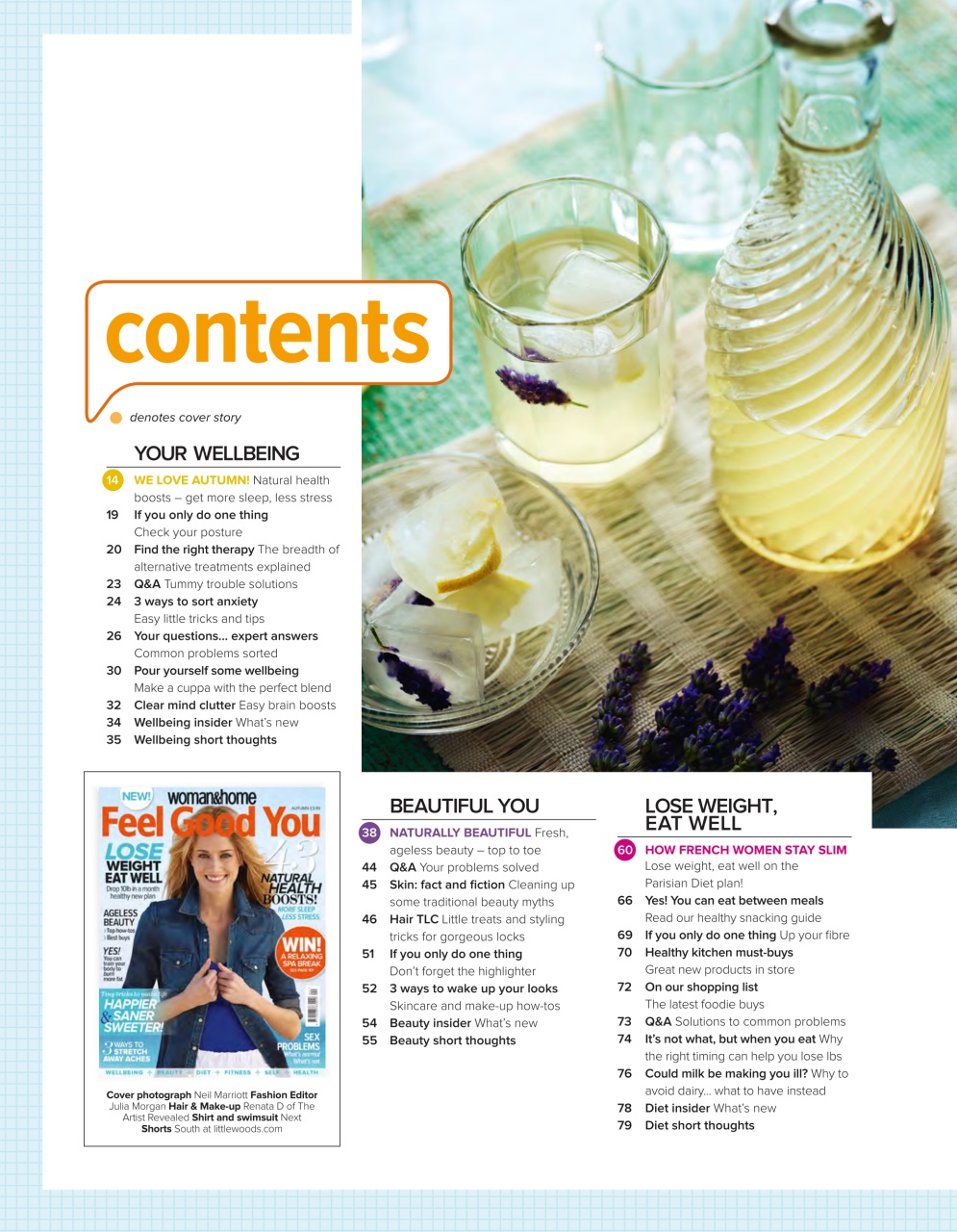 Woman&Home Feel Good You Preview Pages