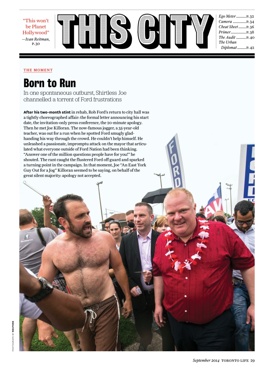 Toronto Life Preview Pages