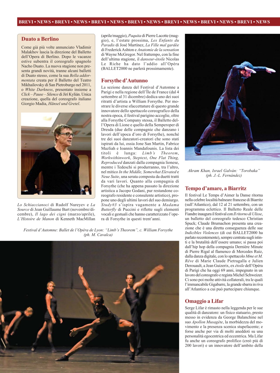 BALLET2000 Edizione Italia Preview Pages