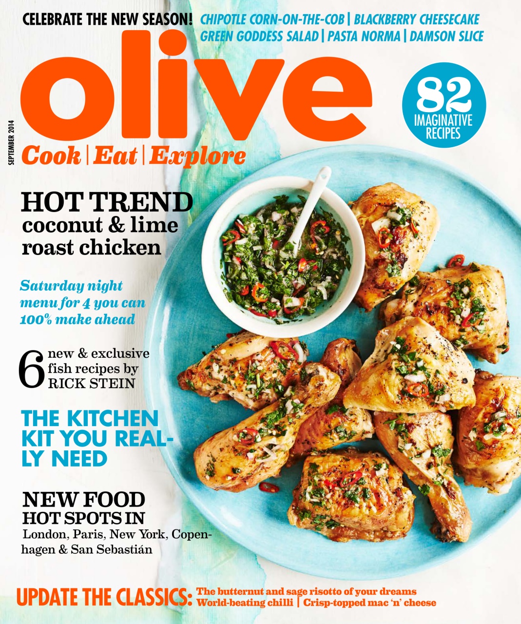 Olive Magazine Preview Pages