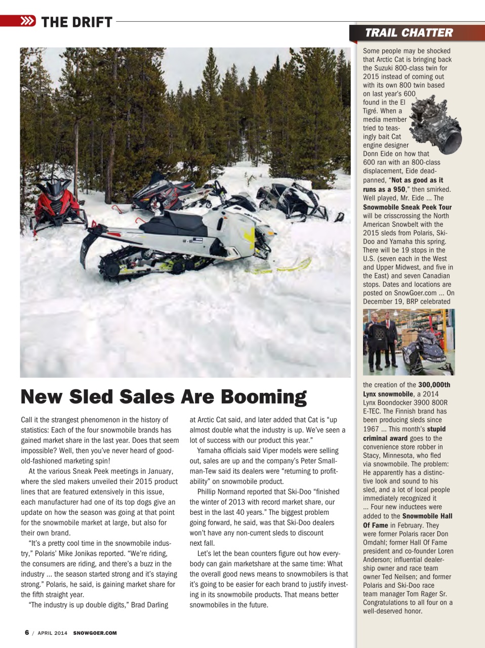 SnowGoer Preview Pages