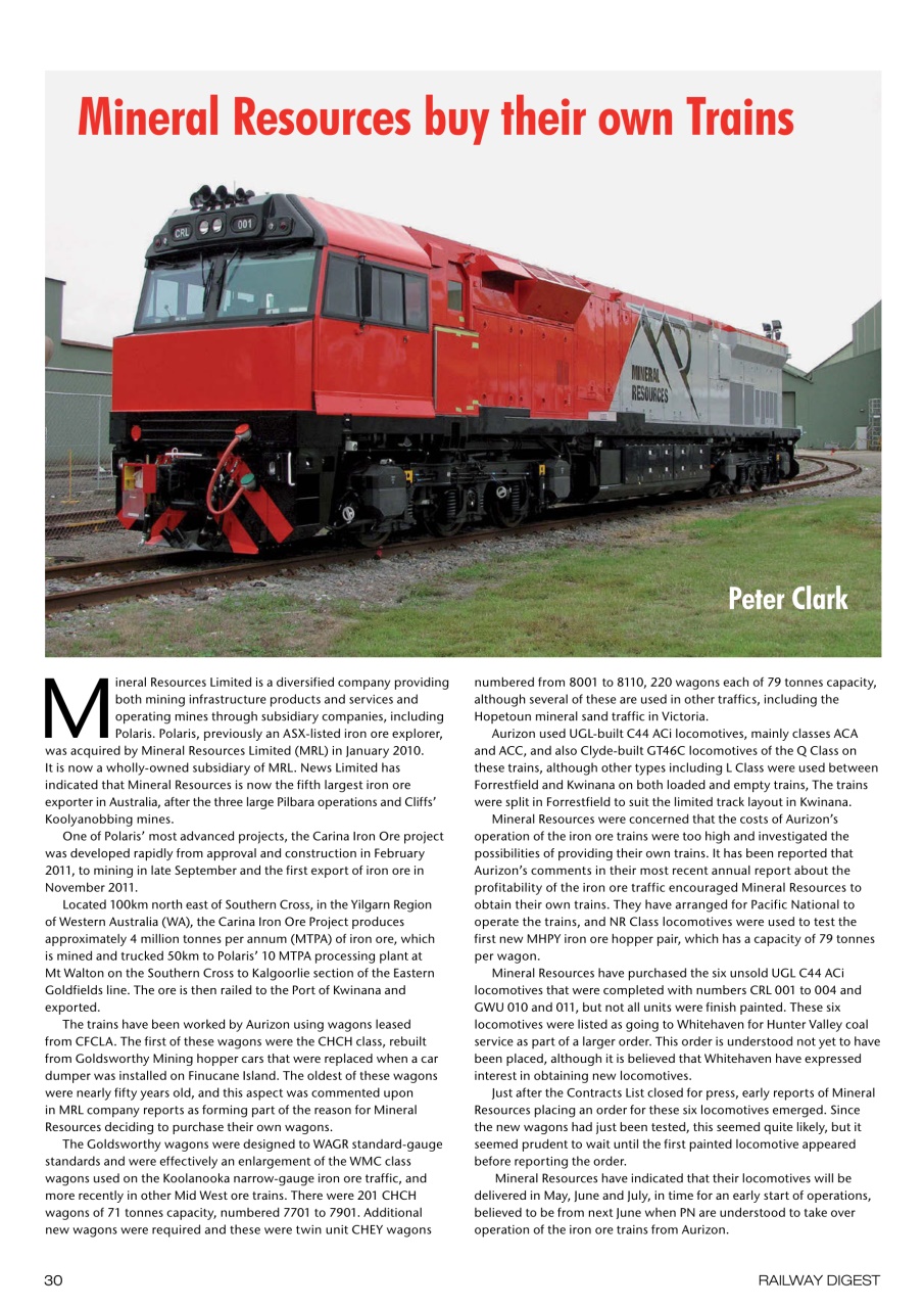 Railway Digest Preview Pages
