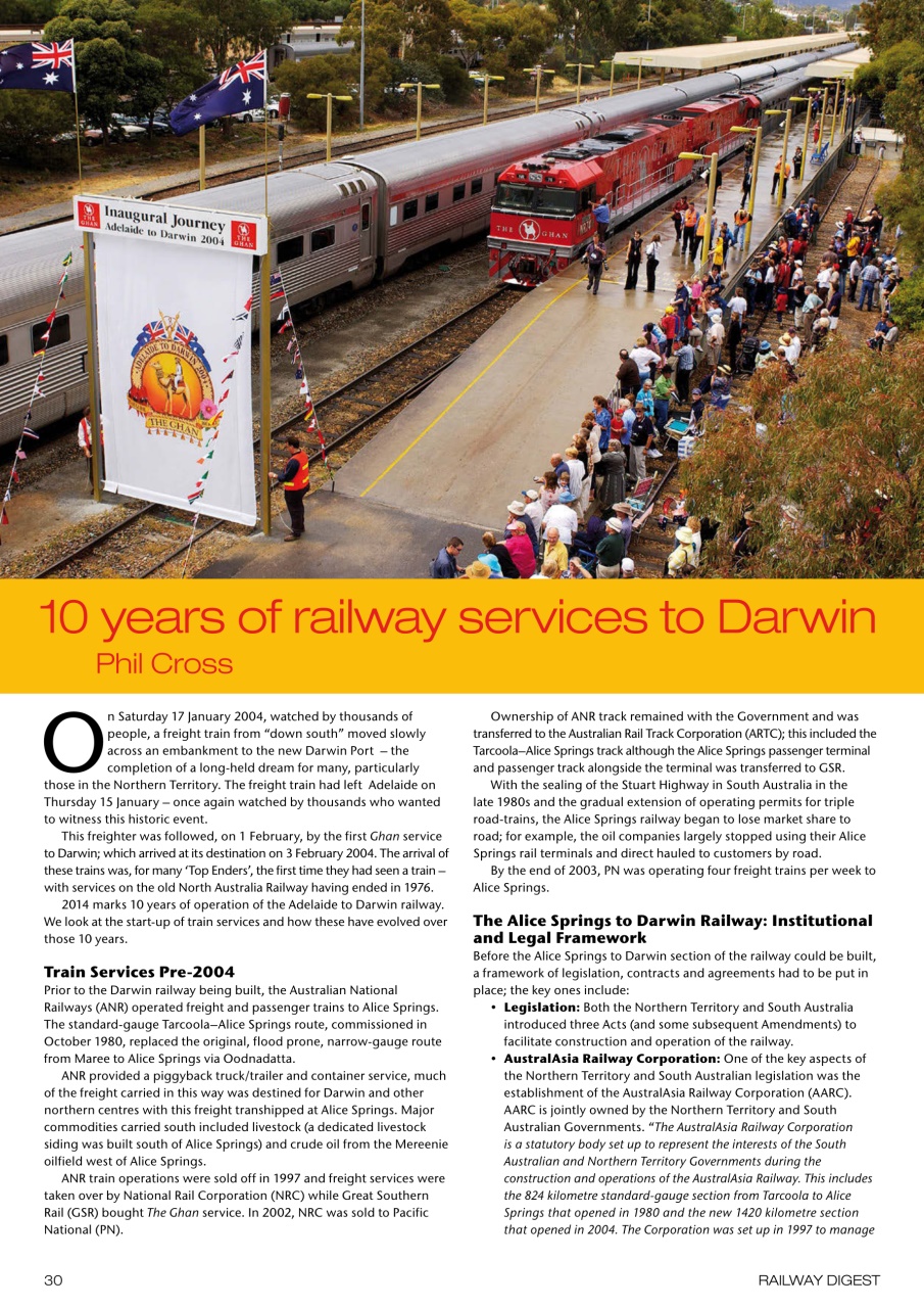Railway Digest Preview Pages