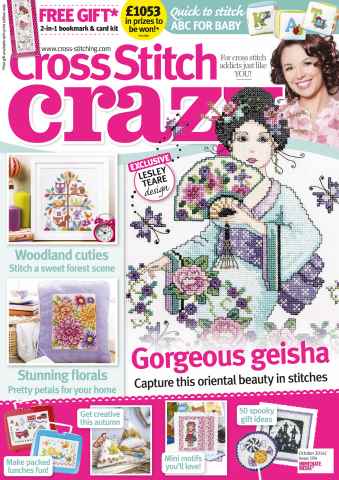 Cross Stitch Crazy issue October 2014