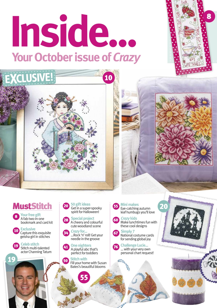 Cross Stitch Crazy Preview Pages
