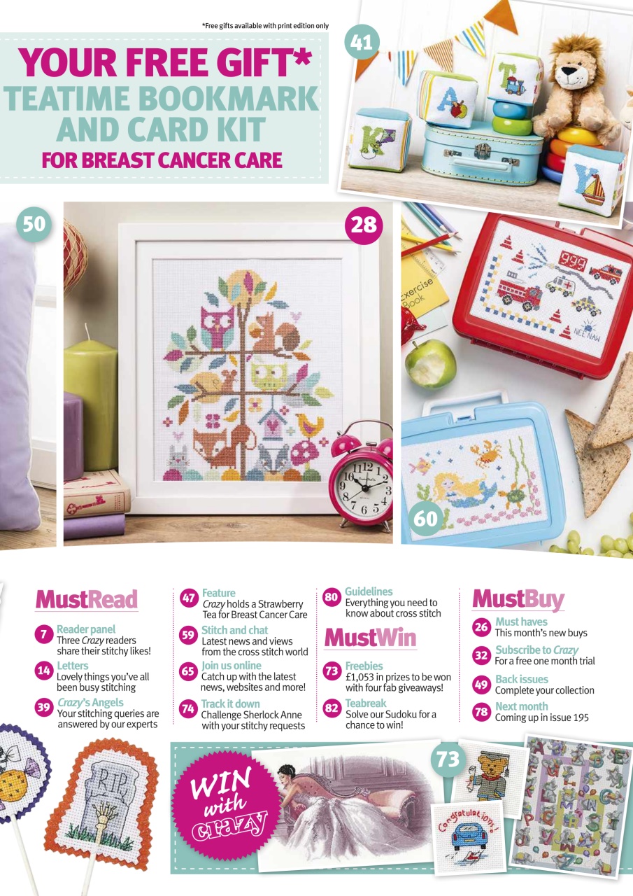 Cross Stitch Crazy Preview Pages