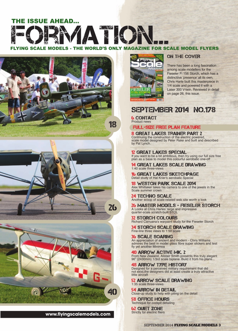 Flying Scale Models Preview Pages