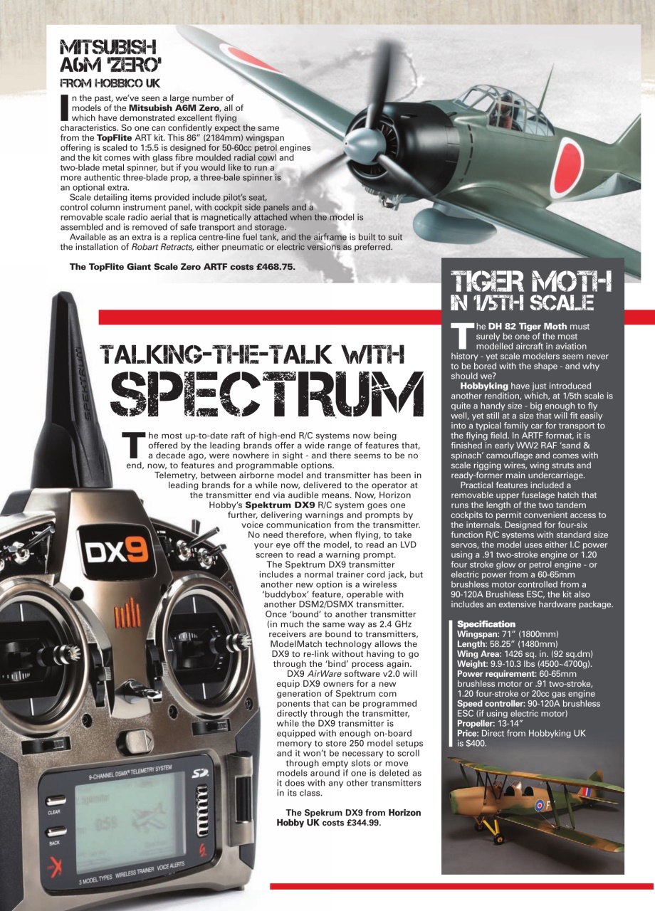 Flying Scale Models Preview Pages