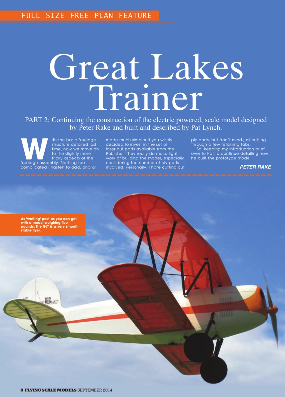 Flying Scale Models Preview Pages