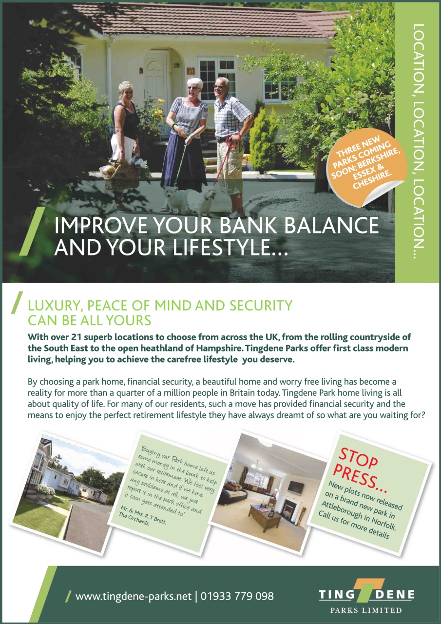 Park Home & Holiday Living Preview Pages