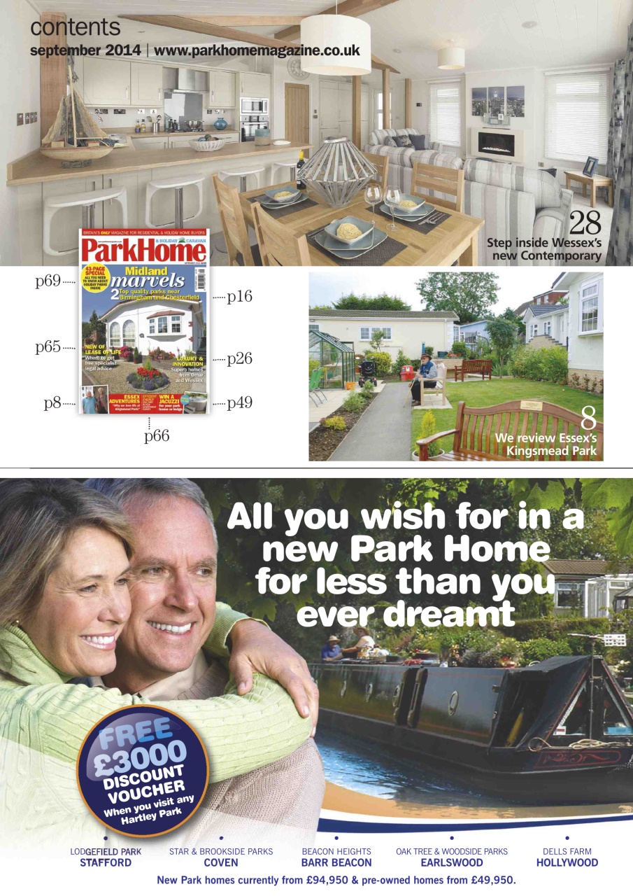 Park Home & Holiday Living Preview Pages