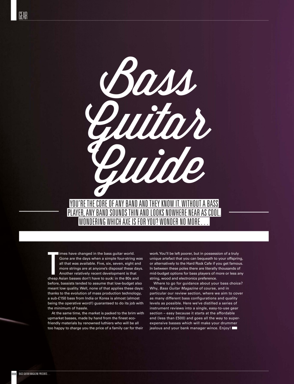 Bass Player UK Preview Pages