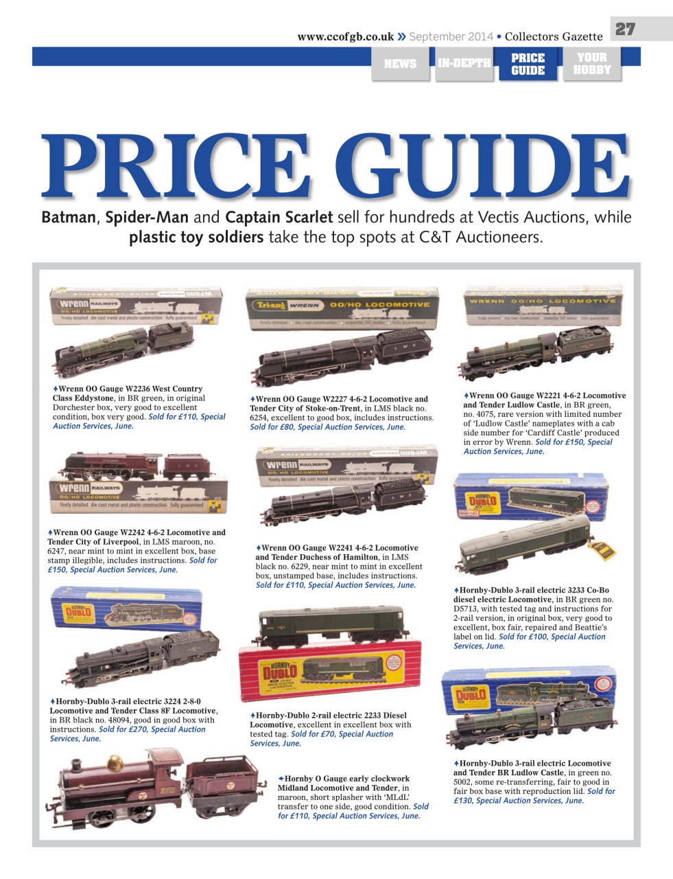 Collectors Gazette Preview Pages