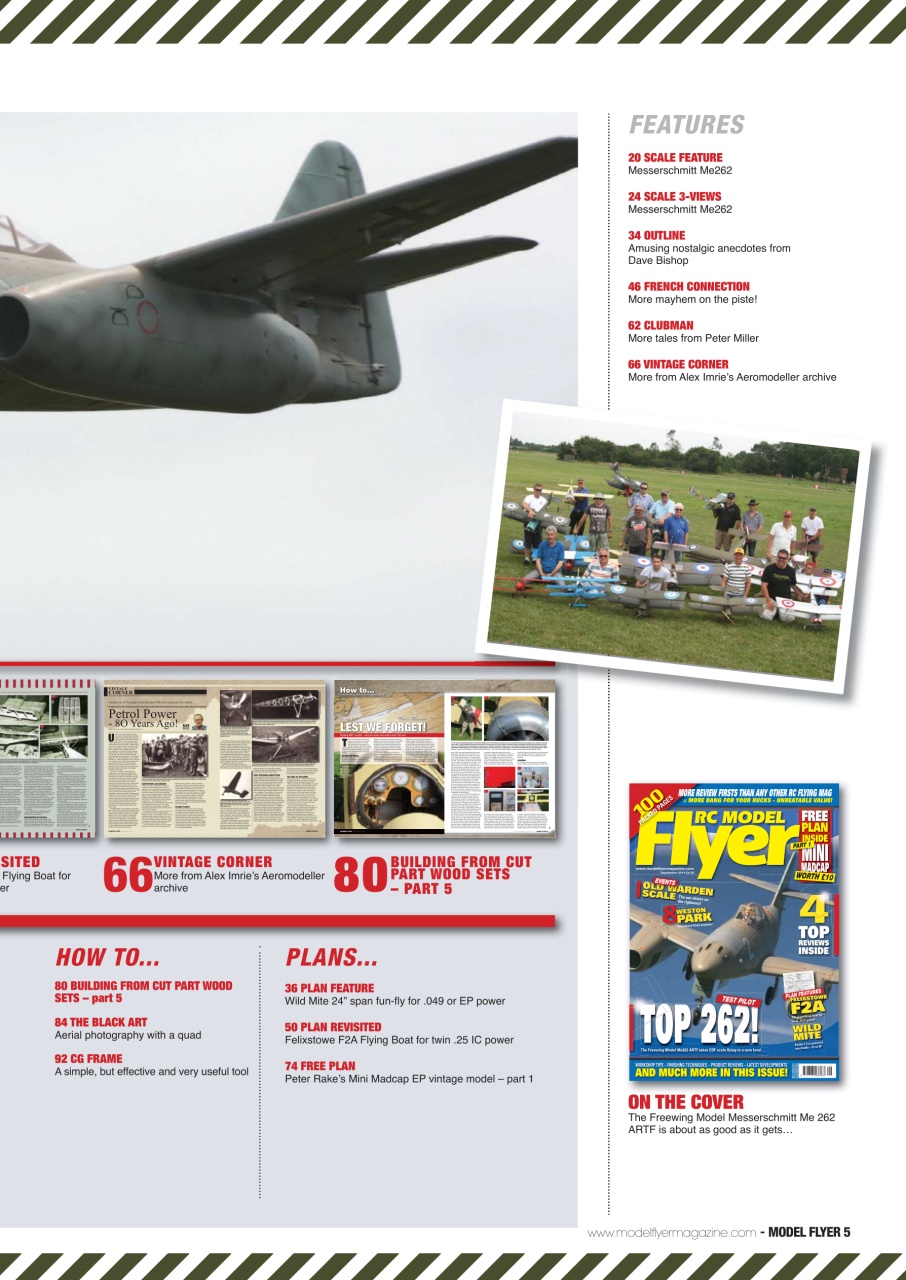 Radio Control Model Flyer Preview Pages