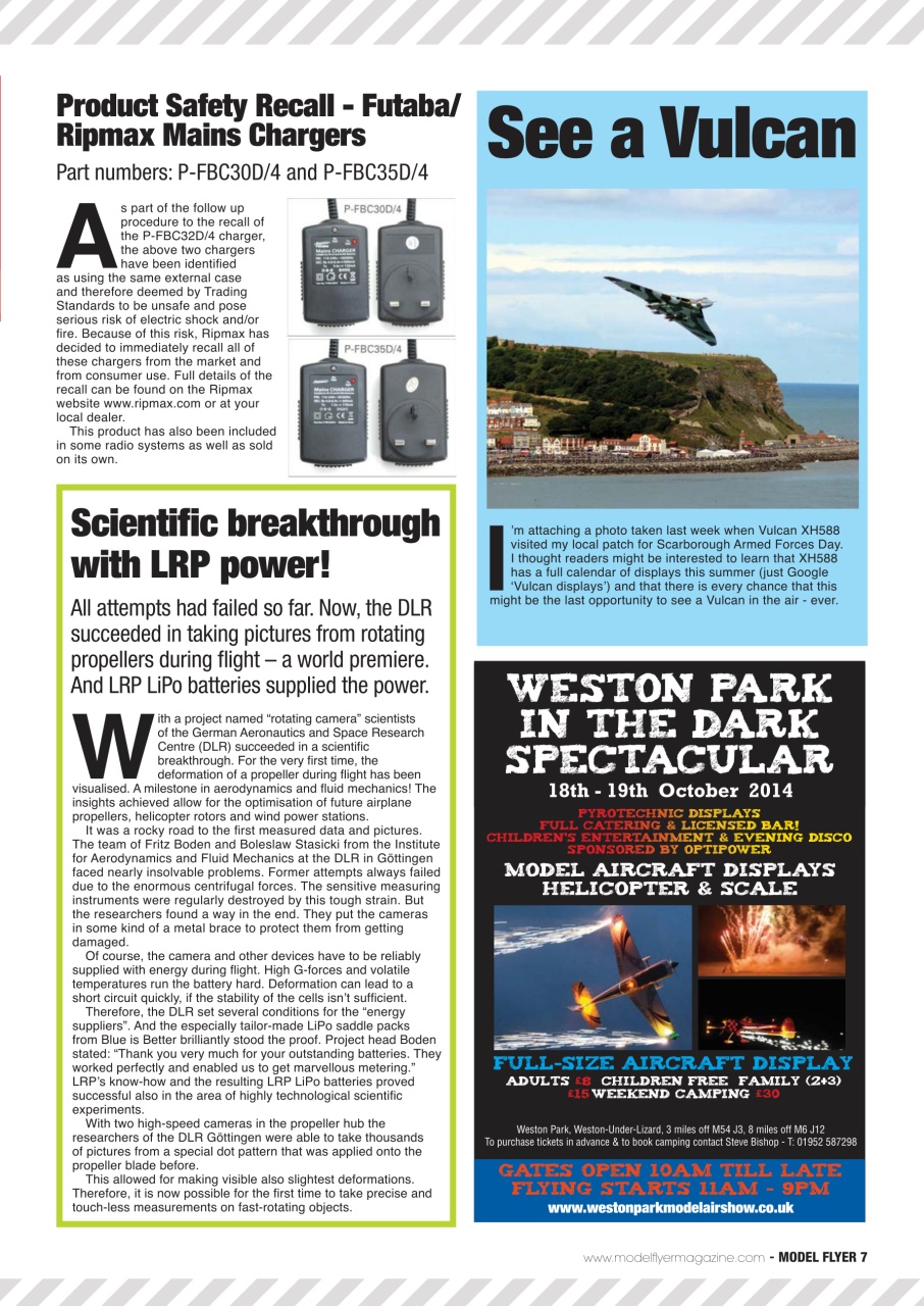 Radio Control Model Flyer Preview Pages