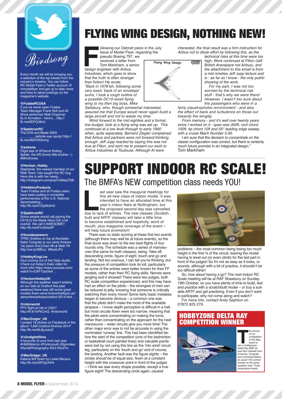 Radio Control Model Flyer Preview Pages