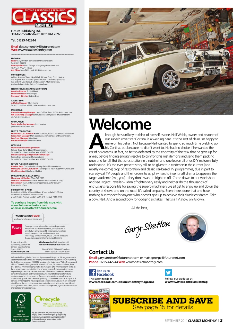 Classics World Preview Pages