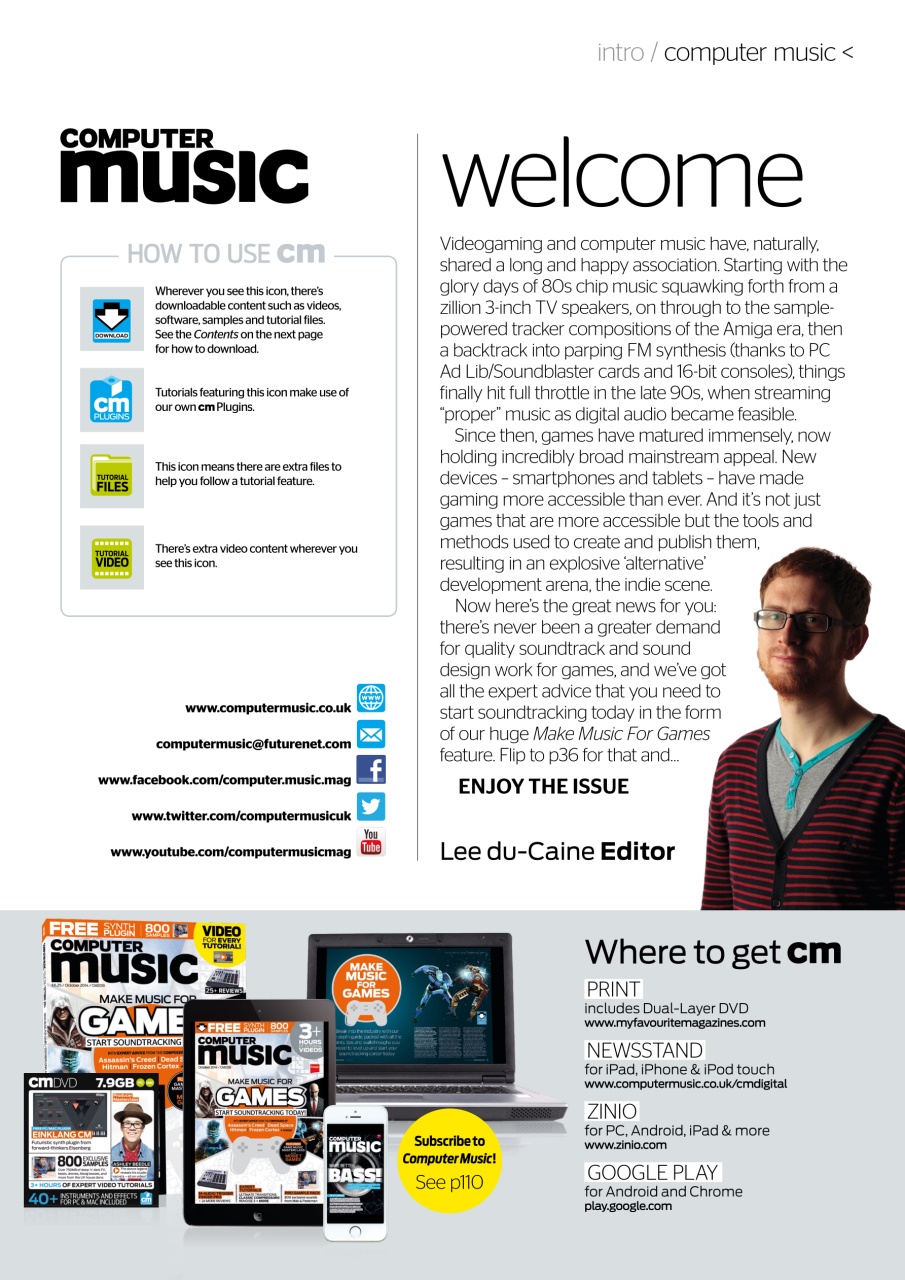 Computer Music Preview Pages