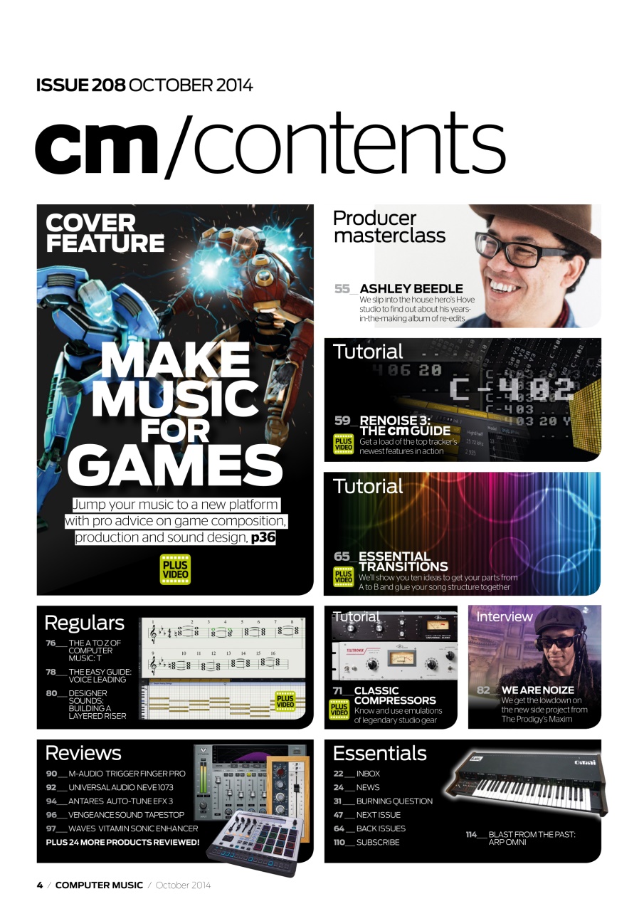 Computer Music Preview Pages