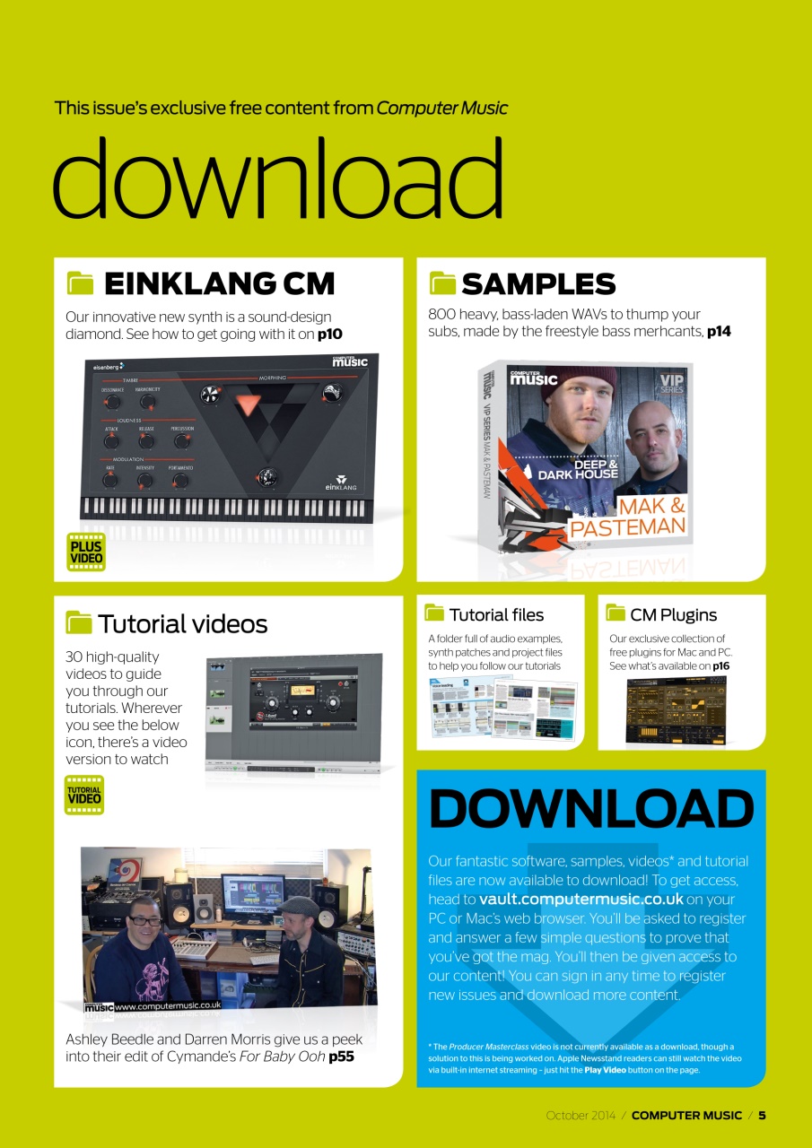 Computer Music Preview Pages