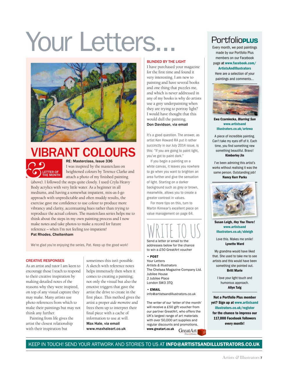 Artists & Illustrators Preview Pages