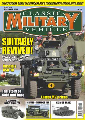Classic Military Vehicle issue No.120 Suitably Revived